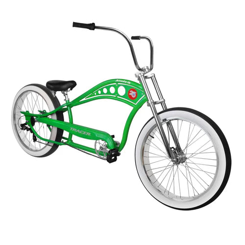 Tracer Bikes | Tracer Arcadia GT 26" Chopper Cruiser Bike 1 Speed, Hi-ten Steel Frame | Chico USA, Inc.