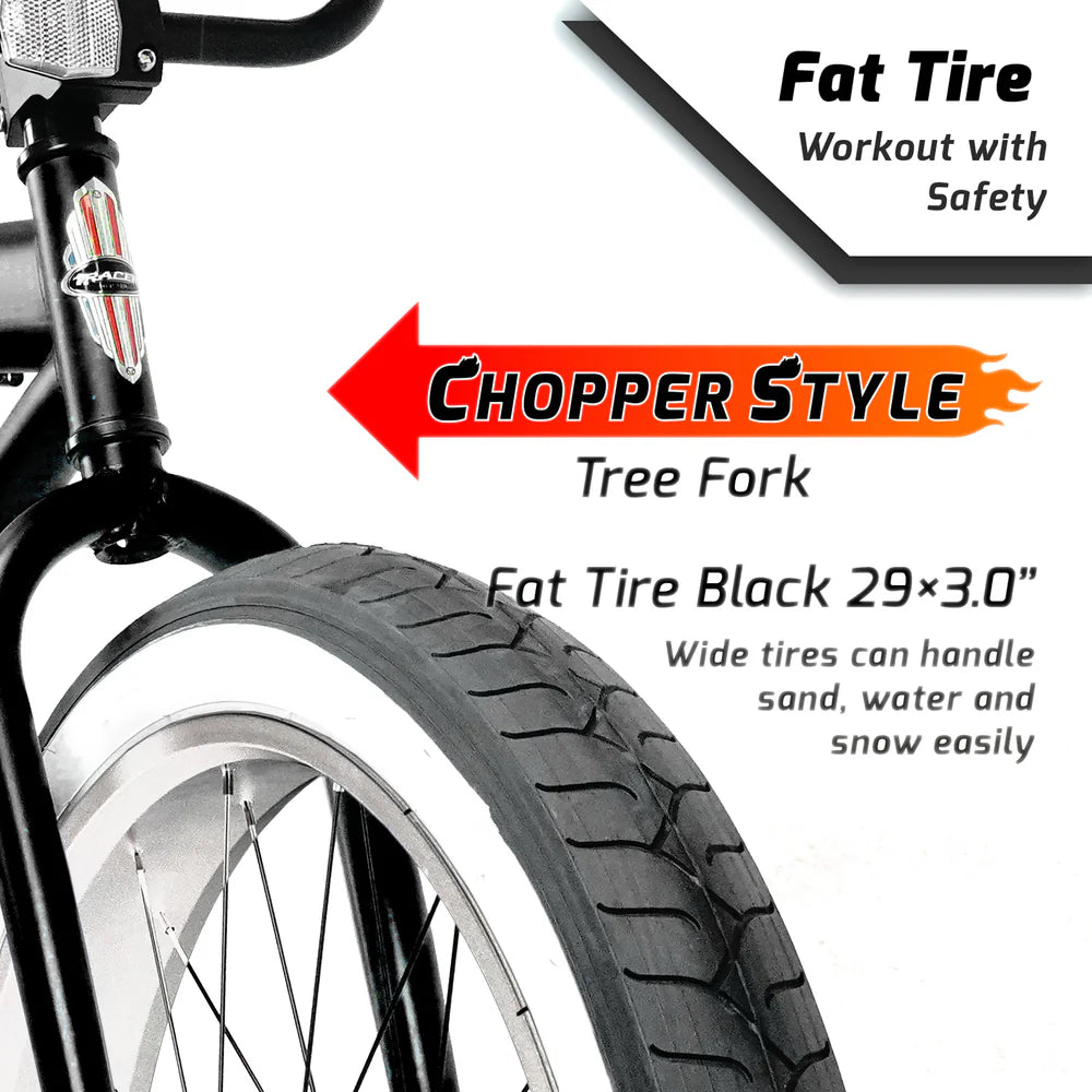 Tracer Bikes | Tracer AVALON 26" Beach Cruiser Bike, Hi-ten Steel Frame, Single Speed | Chico USA, Inc.