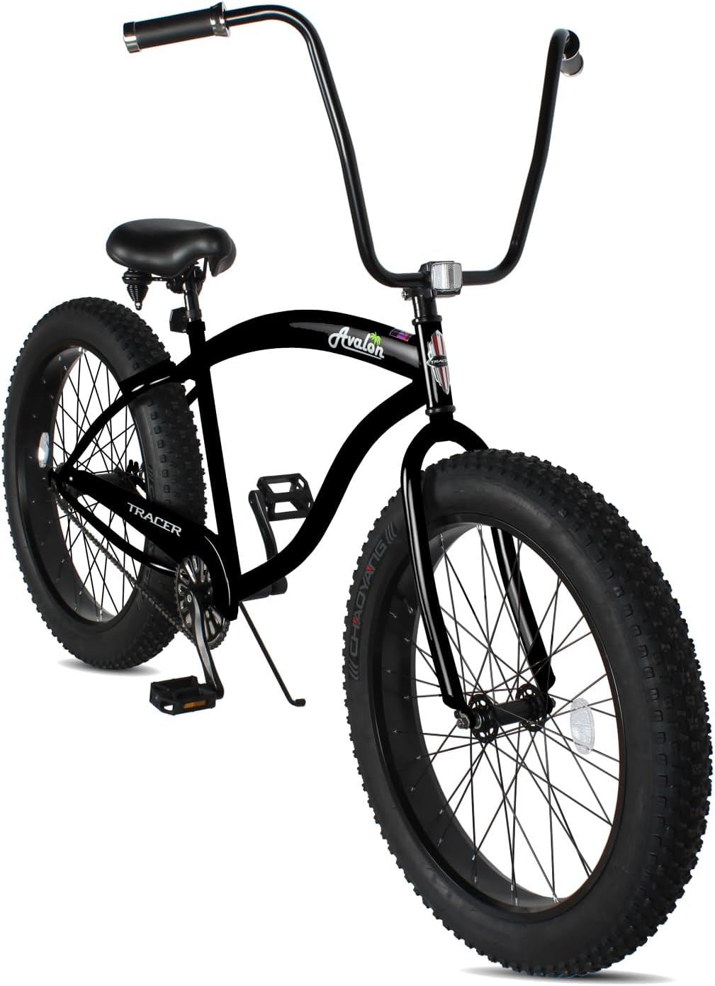 Tracer Bikes | Tracer Avalon Beach Cruiser Bike for Adults, 26 Inch Wheels, 4.0 Fat Tire, Single Speed | Chico USA, Inc.