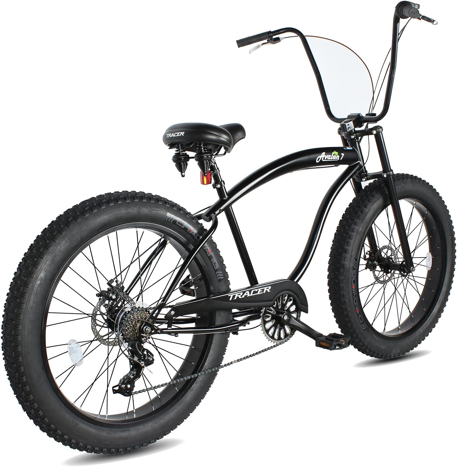 Tracer Bikes | Tracer Avalon GT-7 Beach Cruiser Bike, 26" Wheels, 4.0 Fat Tire, 7-Speed | Chico USA, Inc.