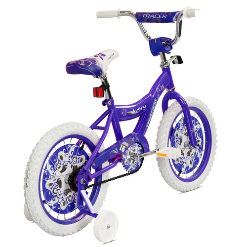 Tracer Bikes | Tracer Avery 16" Kids Bike with Training Wheels, Sturdy Steel Frame, Ages 3-7 |  Chico USA, Inc.