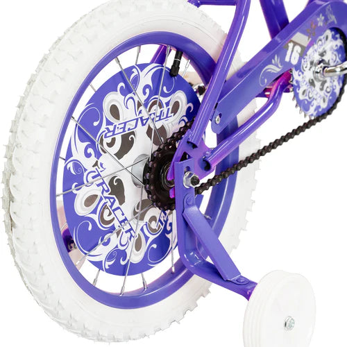 Tracer Bikes | Tracer Avery 16" Kids Bike with Training Wheels, Sturdy Steel Frame, Ages 3-7 |  Chico USA, Inc.