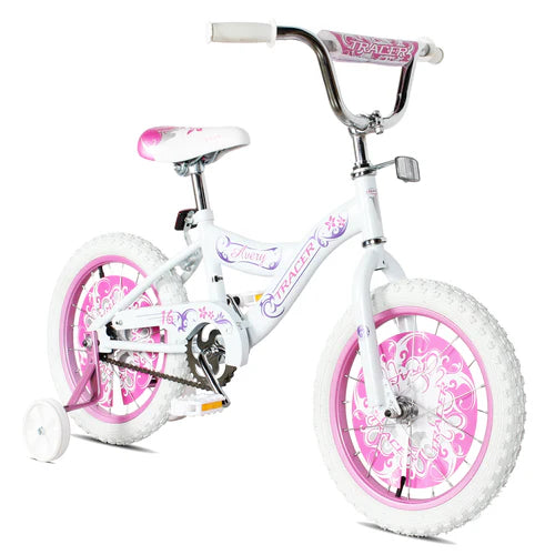 Tracer Bikes | Tracer Avery 16" Kids Bike with Training Wheels, Sturdy Steel Frame, Ages 3-7 |  Chico USA, Inc.
