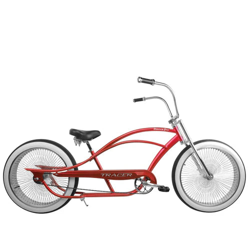 Tracer Bikes | Tracer Beacon Pro 26" Stretch Cruiser Bike, Hi-ten Steel Frame, Single Speed | Chico USA, Inc.