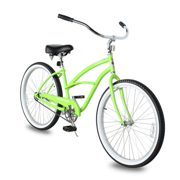 Tracer Bikes | Tracer Bora 26" Female Beach Cruiser Bike, Coaster Brake, Single Speed, Multiple Colors | Chico USA, Inc.