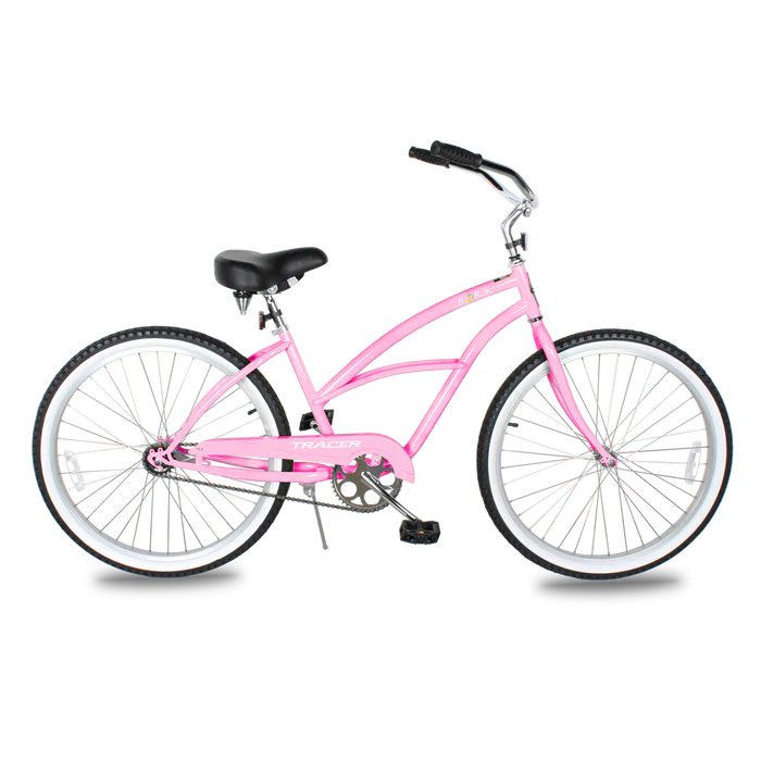 Tracer Bikes | Tracer Bora 26" Female Beach Cruiser Bike, Coaster Brake, Single Speed, Multiple Colors | Chico USA, Inc.