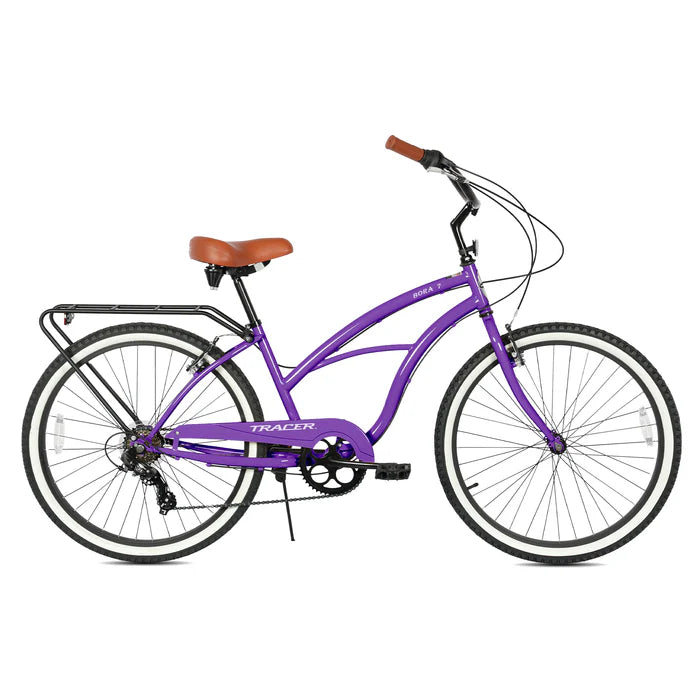 Tracer Bikes | Tracer Bora 26" Female Beach Cruiser Bike, Shimano 7-Speed, Multiple Colors | Chico USA, Inc.
