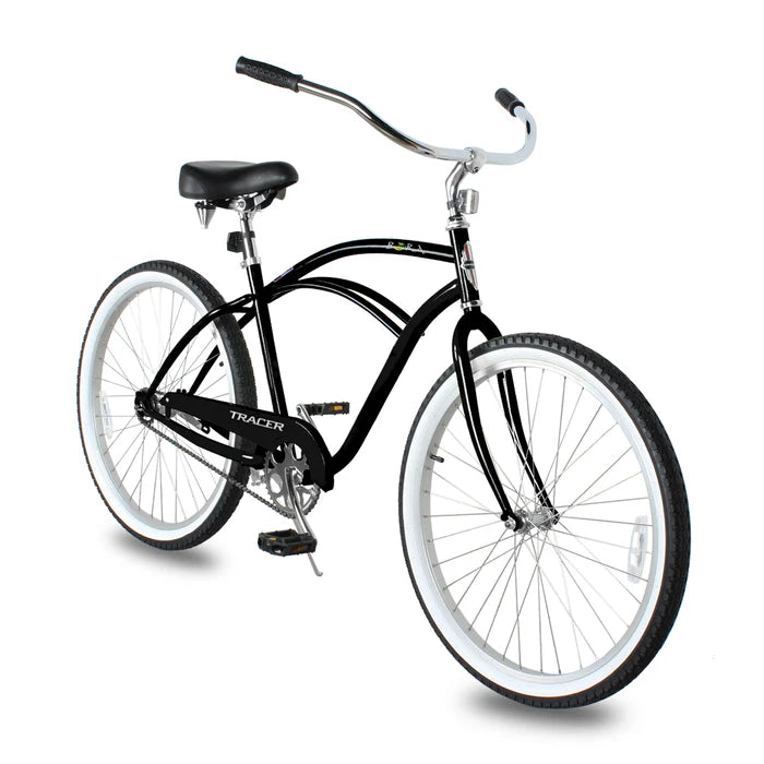 Tracer Bikes | Tracer Bora 26" Male Beach Cruiser Bike, Coaster Brake, Single Speed, Multiple Colors | Chico USA, Inc.