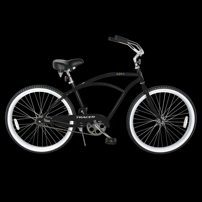 Tracer Bikes | Tracer Bora 26" Male Beach Cruiser Bike, Coaster Brake, Single Speed, Multiple Colors | Chico USA, Inc.
