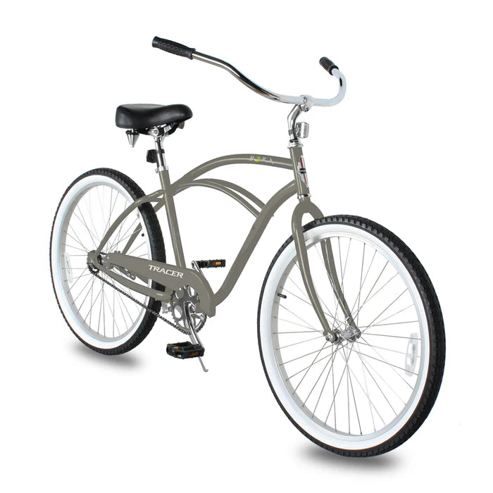 Tracer Bikes | Tracer Bora 26" Male Beach Cruiser Bike, Coaster Brake, Single Speed, Multiple Colors | Chico USA, Inc.