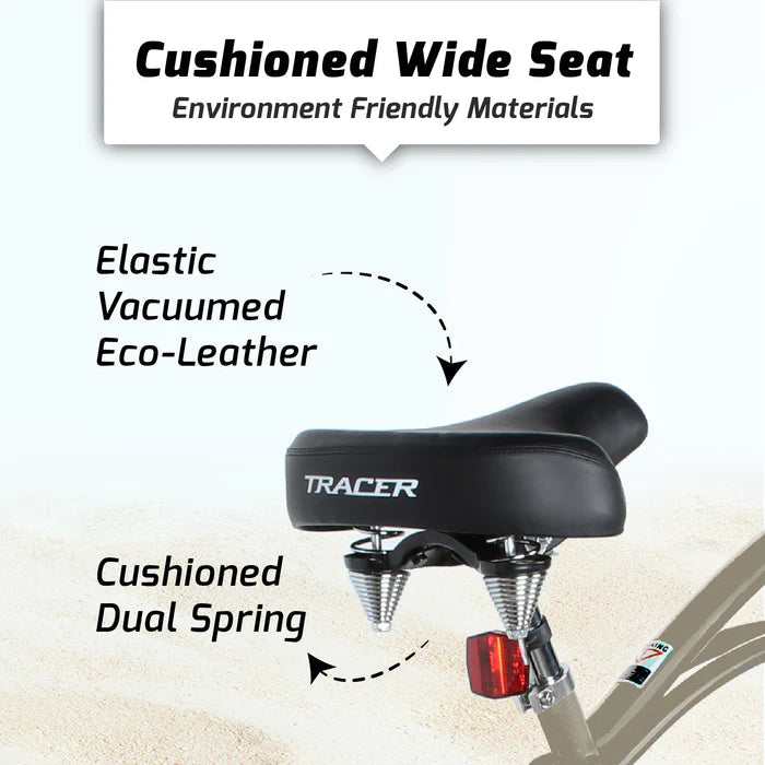 Tracer Bikes | Tracer Bora 26" Male Beach Cruiser Bike, Shimano 7-Speed, Multiple Colors | Chico USA, Inc.