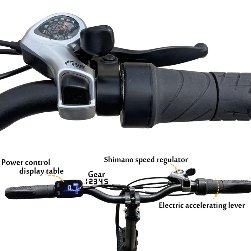 Tracer Bikes | Tracer Coyote 20" Aluminum Folding Electric Bike, 500W 48V, Multiple Colors | Chico USA, Inc.