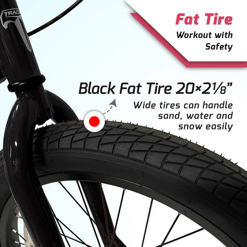 Tracer Bikes | Tracer Edge Freestyle 7.0 BMX Bike for Kids, Adults, and Beginners, 20-Inch Wheels |  Chico USA, Inc.