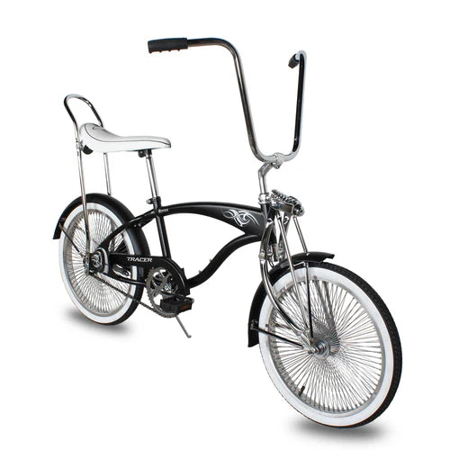 Tracer Bikes | Tracer Hyena Classic Beach Lowrider Bike with 20" Wheels and Banana Seat, Single Speed | Chico USA, Inc.