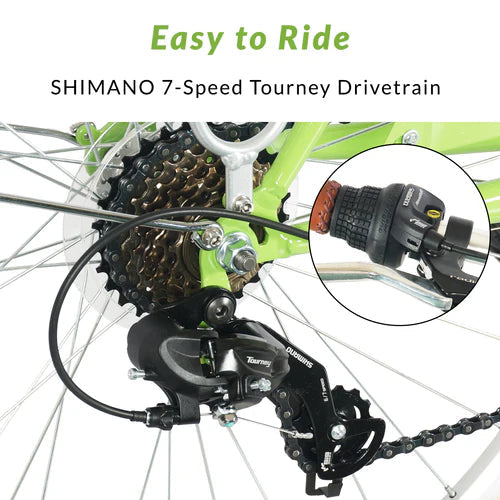 Tracer Bikes | Tracer Kelly 700C Hybrid City Bike, 7-Speed for Urban Commuting | Chico USA, Inc.