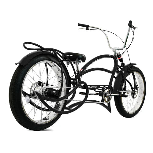 Tracer Bikes | Tracer Leopard 3i Pro Vintage Stretch Beach Cruiser Bike, Internal 3-Speed | Chico USA, Inc.
