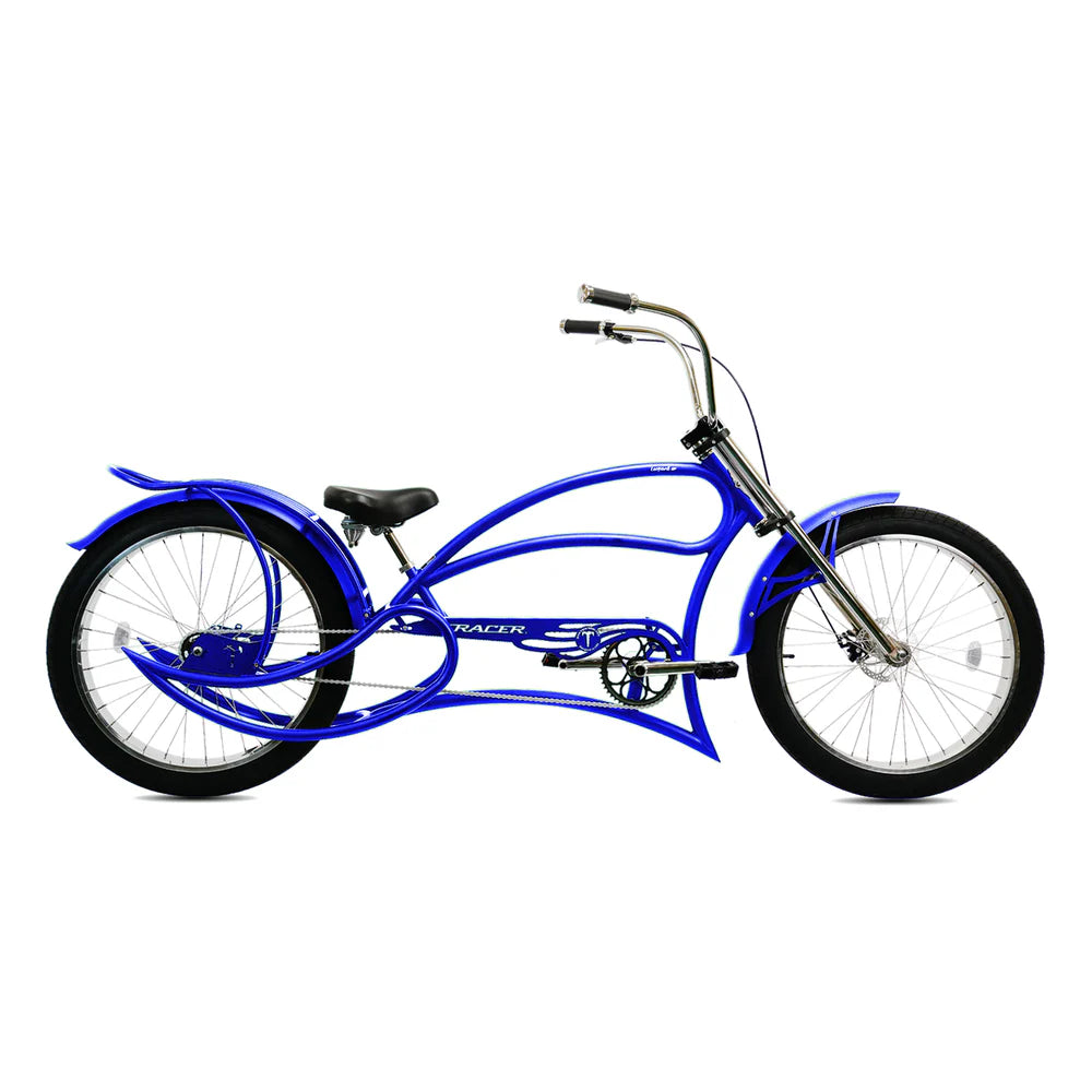 Tracer Bikes | Tracer Leopard GT Chopper Stretch Cruiser Bike with 3-Speed Rear Hubs |  Chico USA, Inc.