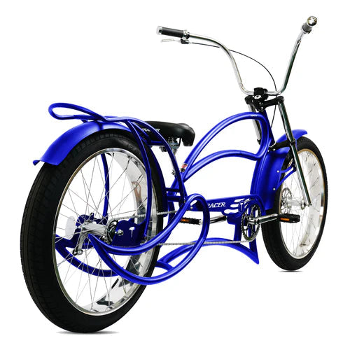 Tracer Bikes | Tracer Leopard GT Chopper Stretch Cruiser Bike with 3-Speed Rear Hubs | Chico USA, Inc.