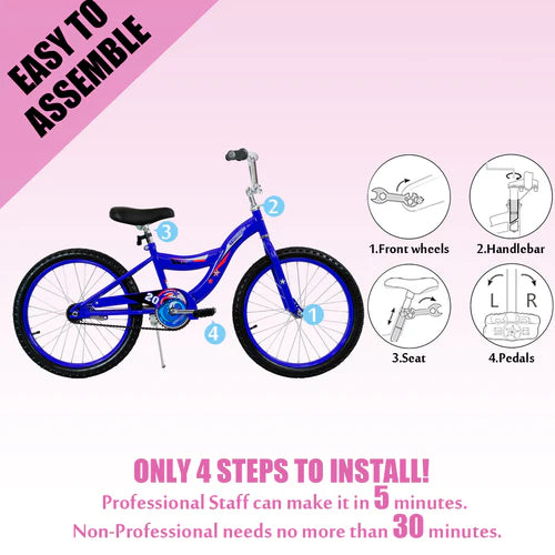 Tracer Bikes | Tracer Logan 20-Inch Kids Bike with Coaster Brake, Sturdy Steel Frame | Chico USA, Inc.