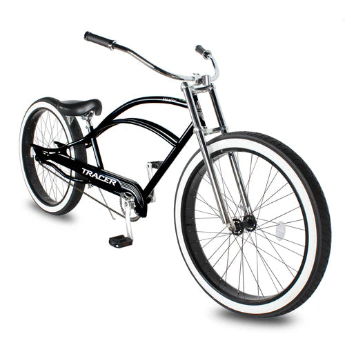 Tracer Bikes | Tracer Master 29" Chopper Stretch Beach Cruiser Fat Tire Bike, Single-Speed | Chico USA, Inc.