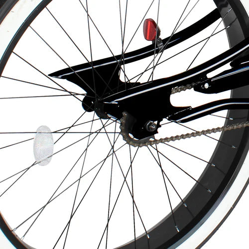 Tracer Bikes | Tracer Master 29" Chopper Stretch Beach Cruiser Fat Tire Bike, Single-Speed | Chico USA, Inc.