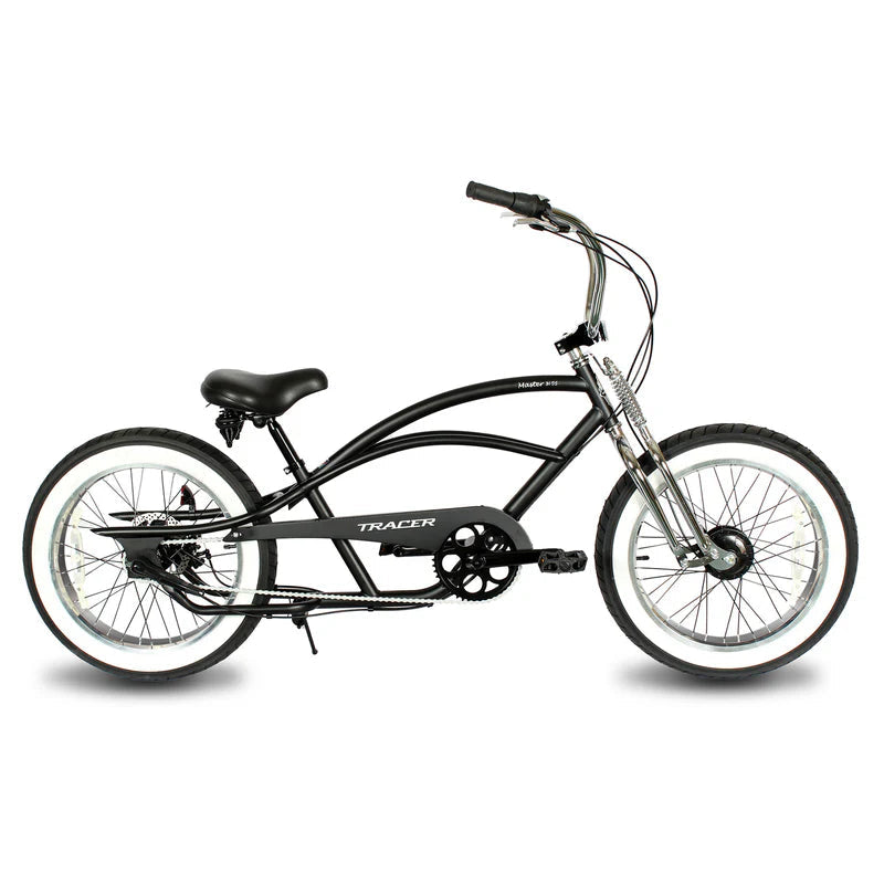 Tracer Bikes | Tracer Master 3i 20'' Internal 3-Speed Chopper Style Cruiser Bike with Fat Tires | Chico USA, Inc.