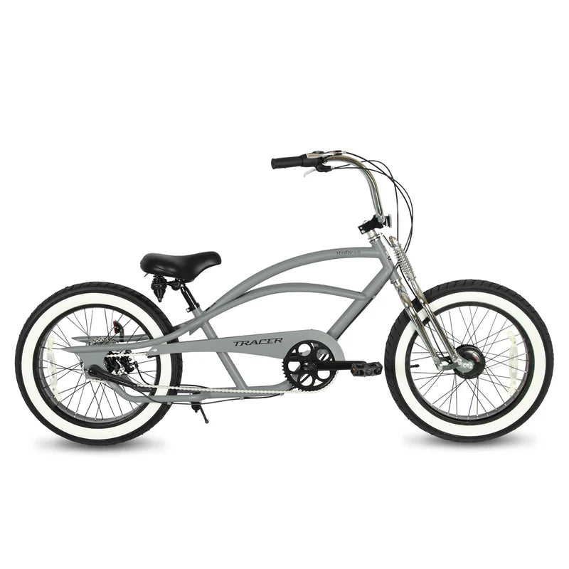 Tracer Bikes | Tracer Master 3i 20'' Internal 3-Speed Chopper Style Cruiser Bike with Fat Tires | Chico USA, Inc.