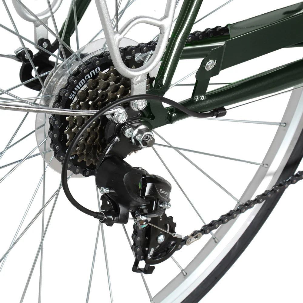 Tracer Bikes | Tracer Osaka 700C 7 Speed Hybrid City Bike with Moon-Type Handlebar for Men | Chico USA, Inc.