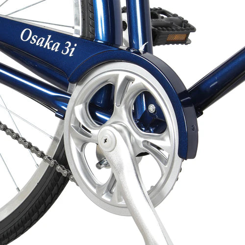 Tracer Bikes | Tracer Osaka 700C Internal 3-Speed Hybrid City Bike for Men with Back Rack | Chico USA, Inc.