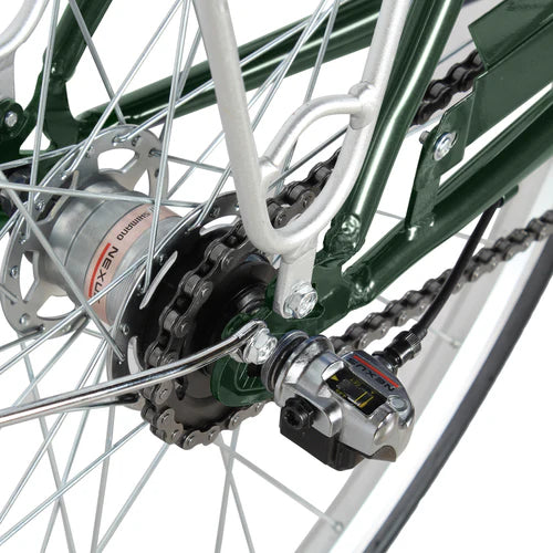 Tracer Bikes | Tracer Osaka 700C Internal 3-Speed Hybrid City Bike for Men with Back Rack | Chico USA, Inc.