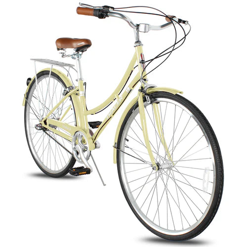 Tracer Bikes | Tracer Osaka 700C Internal 3-Speed Hybrid City Bike for Women with Back Rack | Chico USA, Inc.