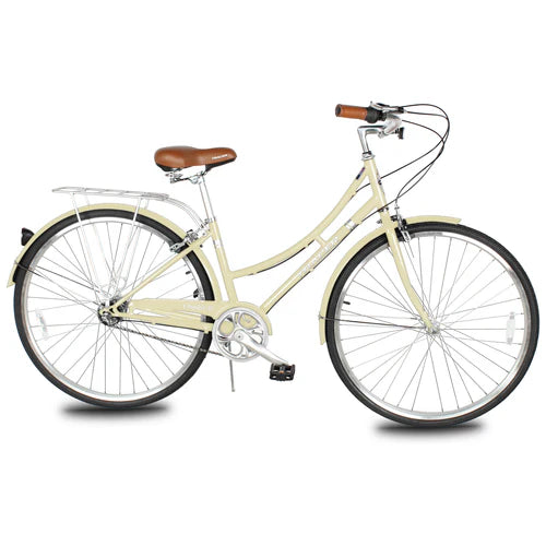 Tracer Bikes | Tracer Osaka 700C Internal 3-Speed Hybrid City Bike for Women with Back Rack | Chico USA, Inc.
