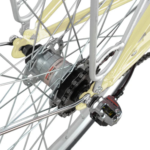 Tracer Bikes | Tracer Osaka 700C Internal 3-Speed Hybrid City Bike for Women with Back Rack | Chico USA, Inc.