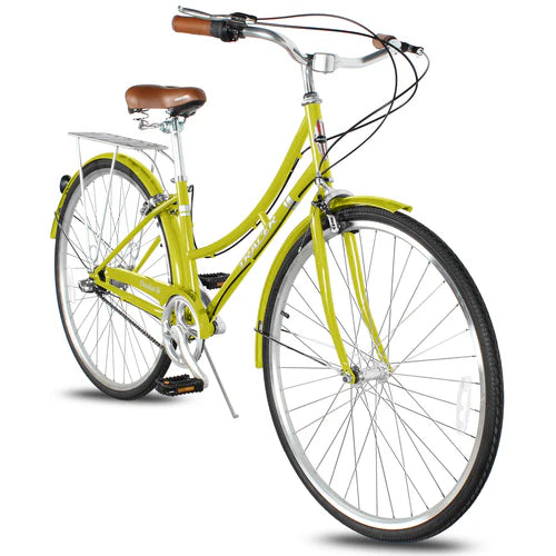 Tracer Bikes | Tracer Osaka 700C Internal 3-Speed Hybrid City Bike for Women with Back Rack | Chico USA, Inc.
