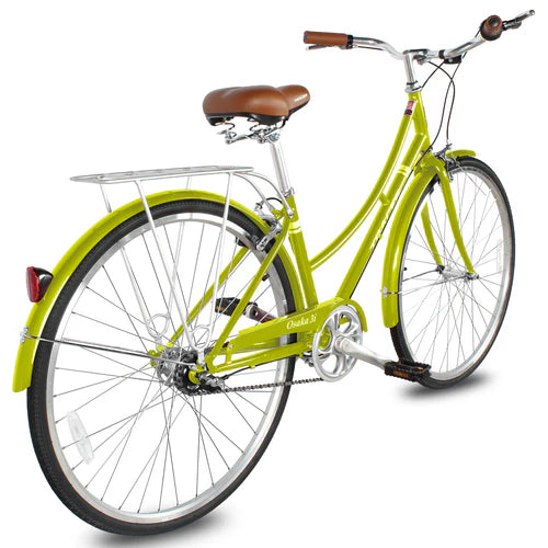 Tracer Bikes | Tracer Osaka 700C Internal 3-Speed Hybrid City Bike for Women with Back Rack | Chico USA, Inc.