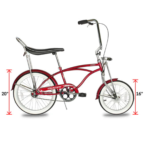 Tracer Bikes | Tracer Smart Classic Beach Cruiser Bike, Single Speed with 140H Rims | Chico USA, Inc.