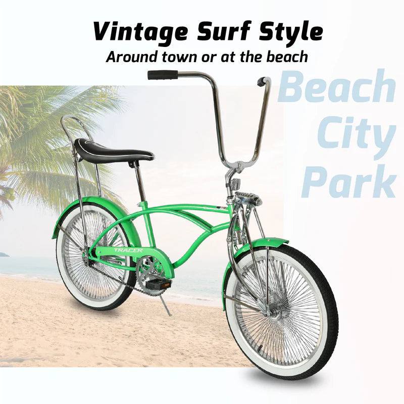 Tracer Bikes | Tracer Tamron Classic Beach Cruiser Bike, Single Speed with 140H Rims | Chico USA, Inc.