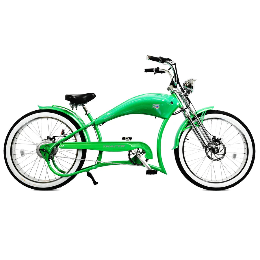 Tracer Bikes | Tracer Twenty5 DS 500W Chopper Cruiser E-Bike | Chico USA, Inc.