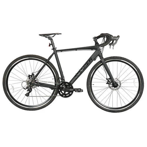 Tracer Bikes | Tracer VELOCITY 700C Road Bike with Aluminum Frame, Available in Matte Black and Grey | Chico USA, Inc.