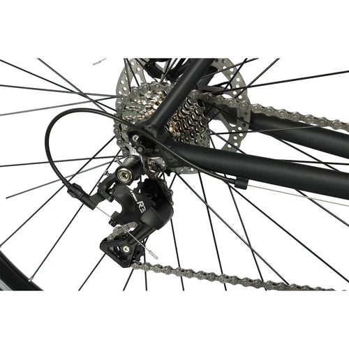 Tracer Bikes | Tracer VELOCITY 700C Road Bike with Aluminum Frame, Available in Matte Black and Grey |  Chico USA, Inc.