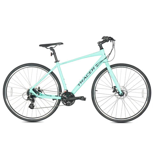 Tracer Bikes | Tracer Bravery 700C Hybrid Bike, Aluminum Frame, Shimano 24-Speed, Disc Brakes, Multiple Colors | Chico USA, Inc.