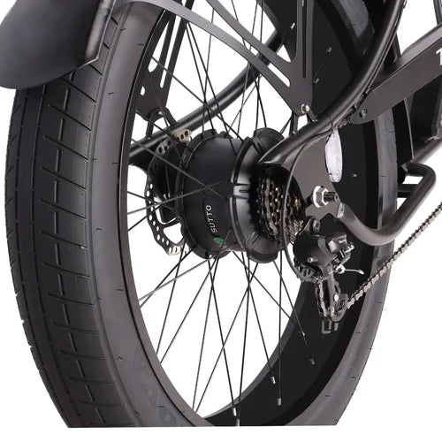 Tracer Bikes | Chico GT7 750W Stretch Cruiser E-Bike – Fat Tires, 80 Mile Range, Retro Chopper Style | Chico USA, Inc.