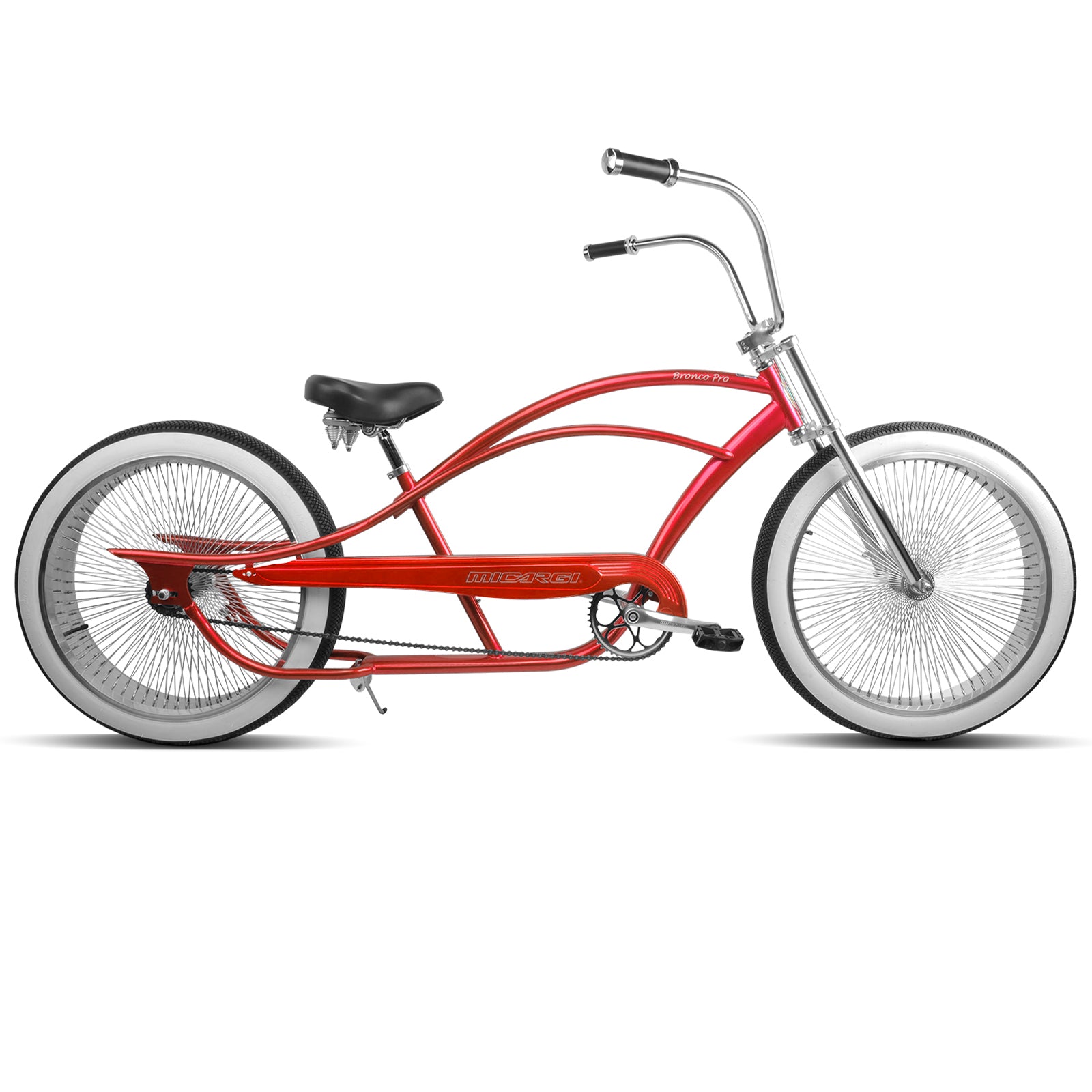 Tracer Beacon Pro 26" Stretch Cruiser Bike, Hi-ten Steel Frame, Single Speed - Chico USA, Inc.