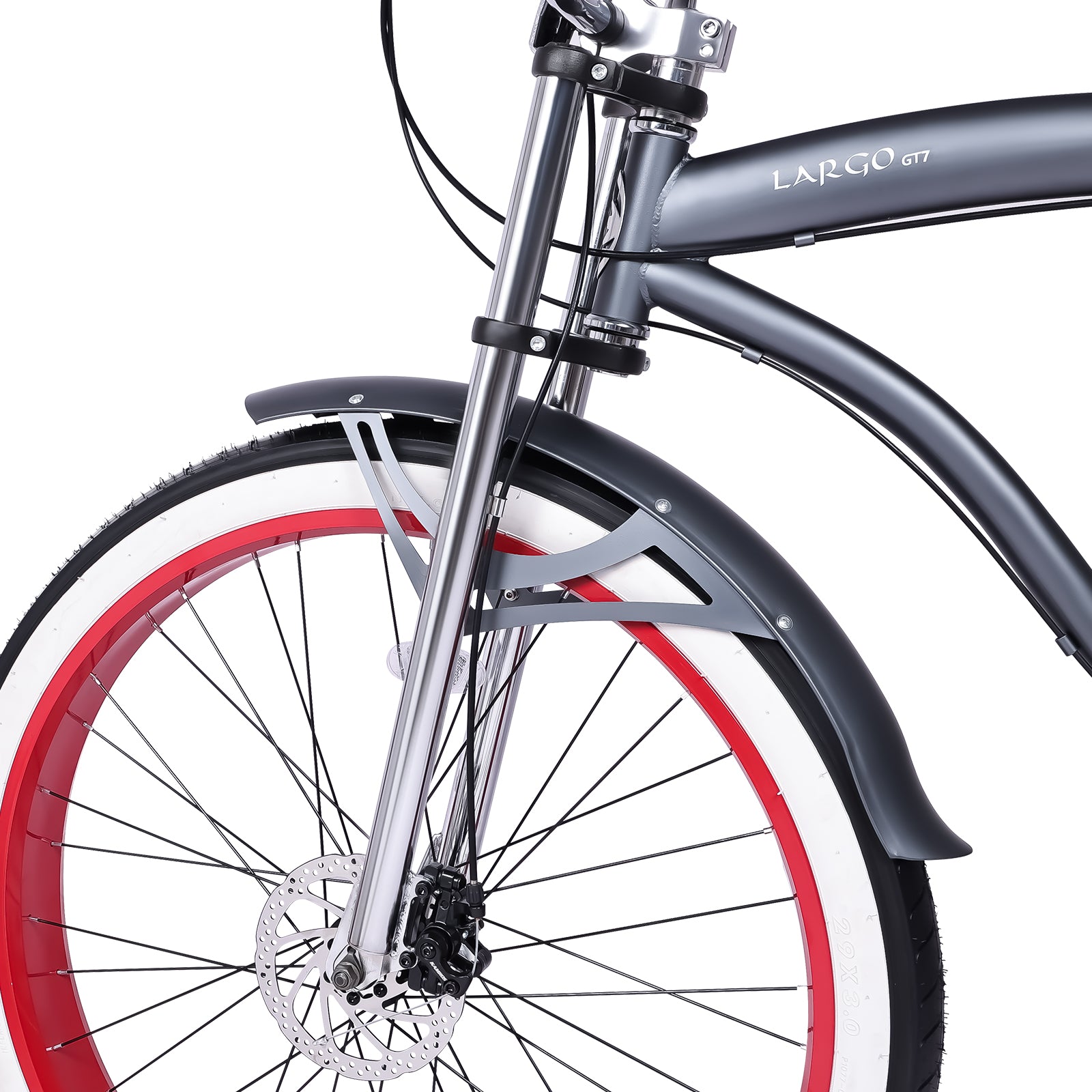 Micargi Largo GT7 29" 7-Speed Beach Cruiser Bike - Chico USA, Inc.