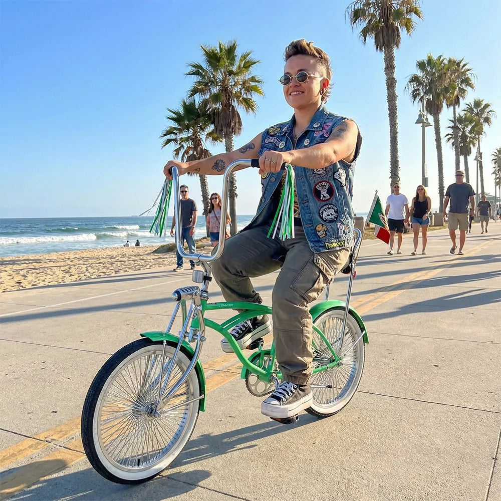 Tracer Tamron Single Speed Classic Beach Cruiser Bike with 140H Rims