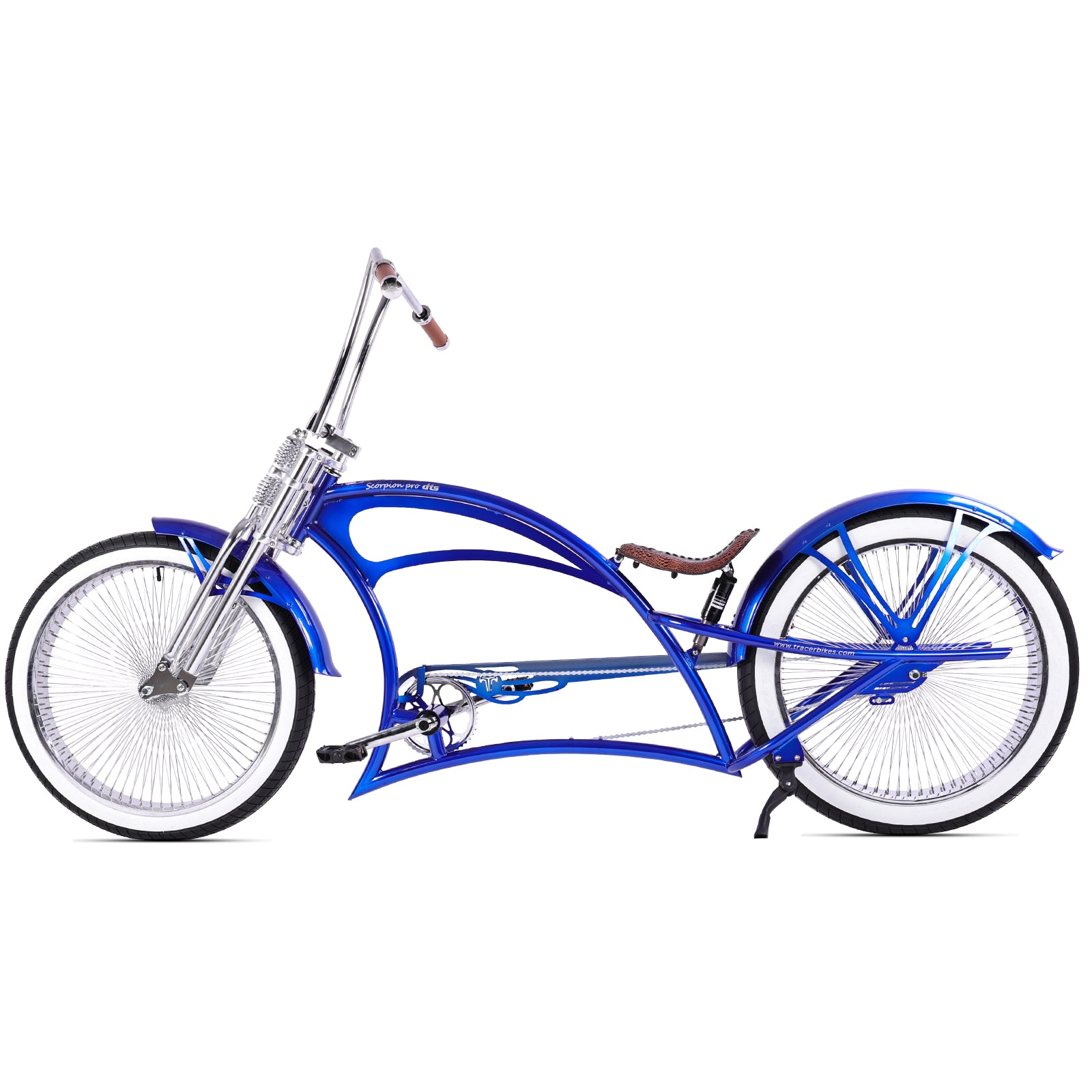Tracer Scorpion Pro DTS 26" Chopper-Style Stretch Cruiser Bike - Chico USA, Inc.