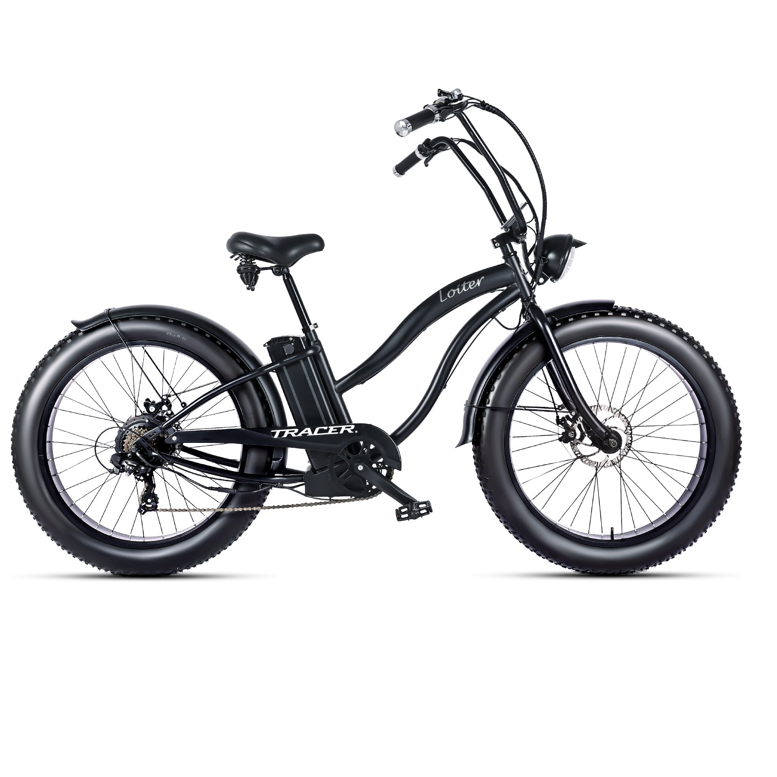 Tracer Loiter 26" 800W Electric Cruiser Bike