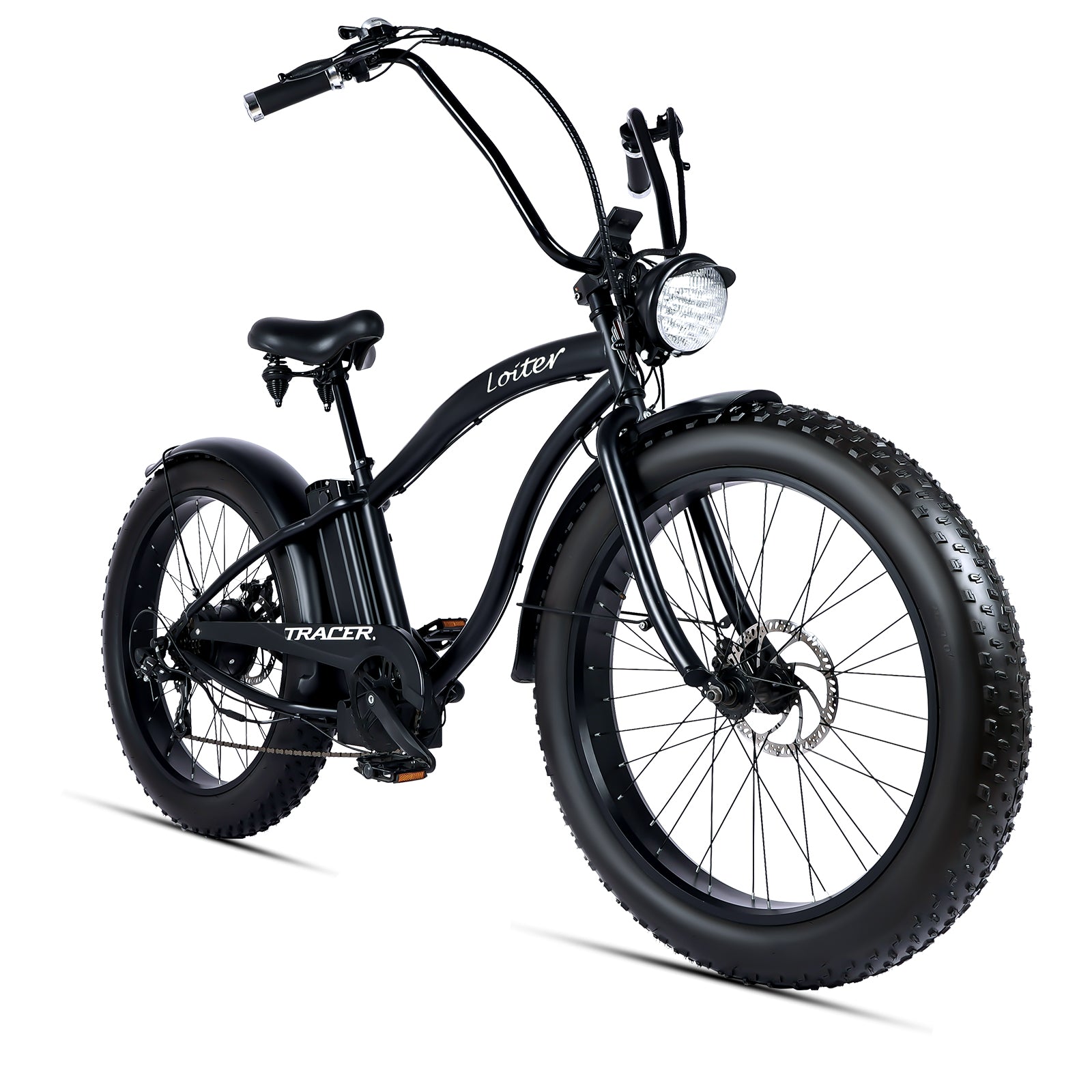 Tracer Loiter 26" 800W Electric Cruiser Bike