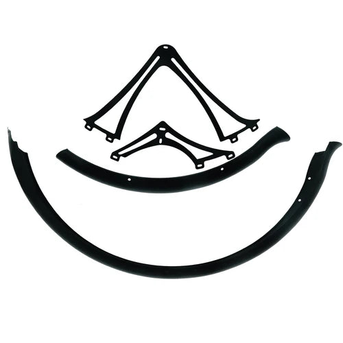 Tracer Bikes | TRACER FD-Master 26" Bike Fender Set - 100mm Width for 3.0 Tires |  Chico USA, Inc.