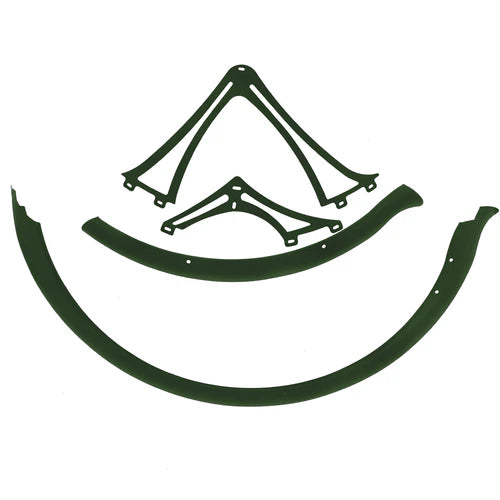 Tracer Bikes | TRACER FD-Master 26" Bike Fender Set - 100mm Width for 3.0 Tires |  Chico USA, Inc.